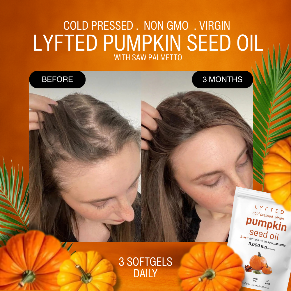 LYFTED PUMPKIN SEED OIL WITH SAW PALMETTO SOFTGELS